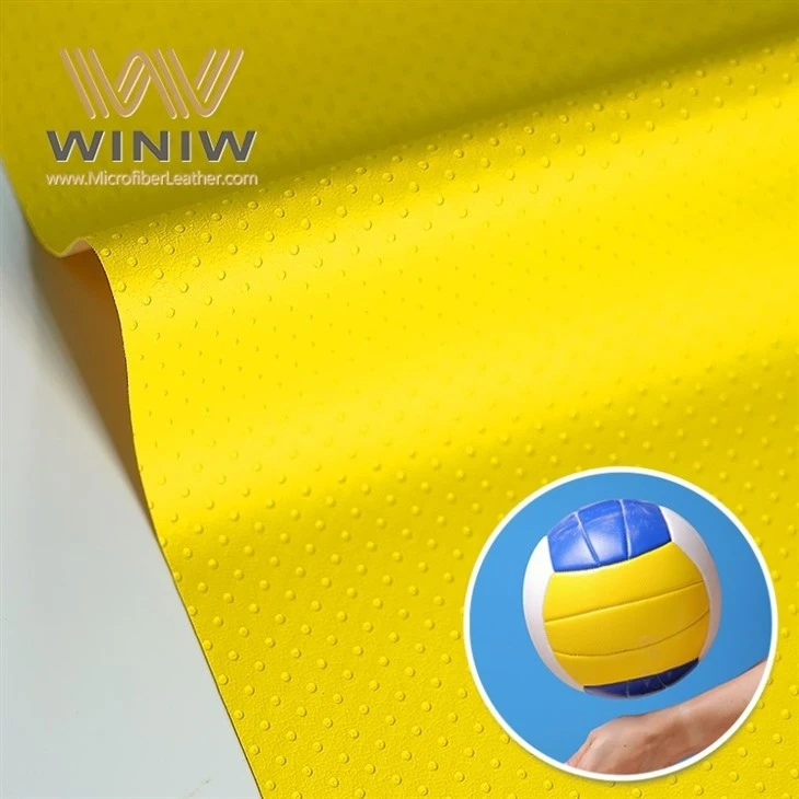 High Performance Microfiber Synthetic Leather For Sports Ball factory